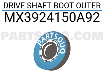 MAXPART MX3924150A92 DRIVE SHAFT BOOT OUTER