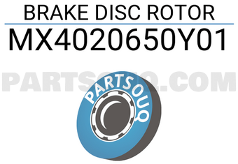 MAXPART MX4020650Y01 BRAKE DISC ROTOR