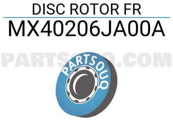 MAXPART MX40206JA00A DISC ROTOR FR