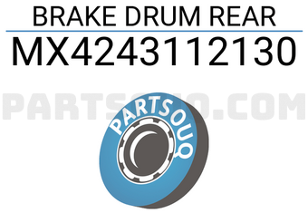 MAXPART MX4243112130 BRAKE DRUM REAR