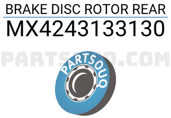 MAXPART MX4243133130 BRAKE DISC ROTOR REAR