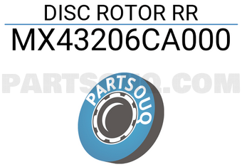 MAXPART MX43206CA000 DISC ROTOR RR