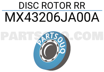 MAXPART MX43206JA00A DISC ROTOR RR