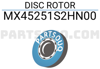 MAXPART MX45251S2HN00 DISC ROTOR