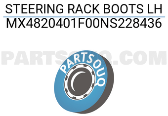 MAXPART MX4820401F00NS228436 STEERING RACK BOOTS LH