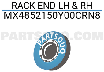 MAXPART MX4852150Y00CRN8 RACK END LH & RH