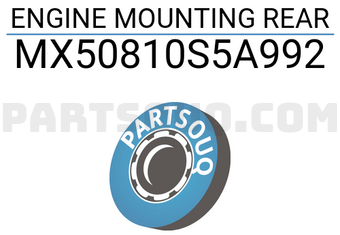 MAXPART MX50810S5A992 ENGINE MOUNTING REAR