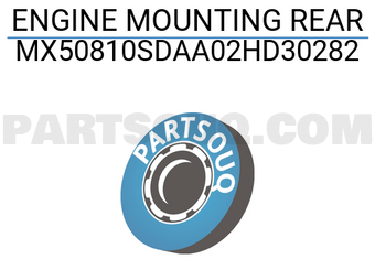 MAXPART MX50810SDAA02HD30282 ENGINE MOUNTING REAR