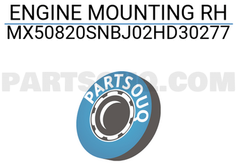 MAXPART MX50820SNBJ02HD30277 ENGINE MOUNTING RH