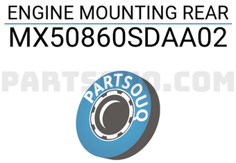 MAXPART MX50860SDAA02 ENGINE MOUNTING REAR