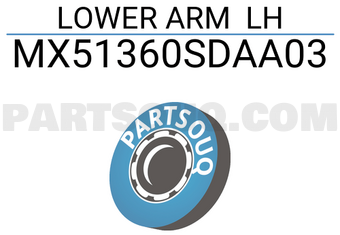MAXPART MX51360SDAA03 LOWER ARM LH