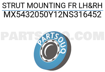 MAXPART MX5432050Y12NS316452 STRUT MOUNTING FR LH&RH