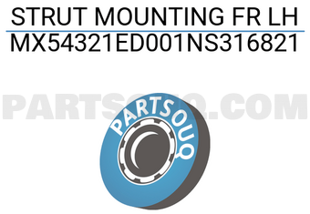 MAXPART MX54321ED001NS316821 STRUT MOUNTING FR LH