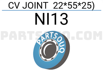 MAXPART NI13 CV JOINT 22*55*25)