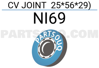 MAXPART NI69 CV JOINT 25*56*29)
