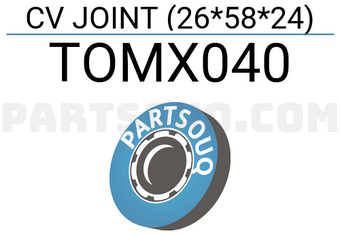 MAXPART TOMX040 CV JOINT (26*58*24)