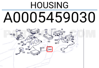 MERCEDES A0005459030 HOUSING