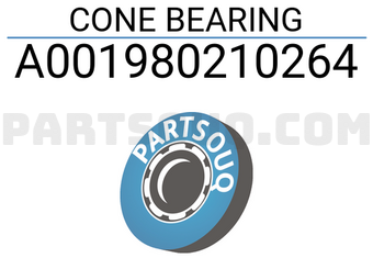 MERCEDES A001980210264 CONE BEARING