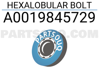 MERCEDES A0019845729 HEXALOBULAR BOLT