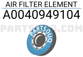 MERCEDES A0040949104 AIR FILTER ELEMENT
