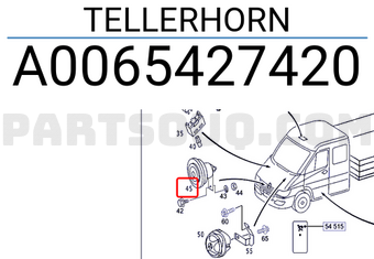 MERCEDES A0065427420 TELLERHORN