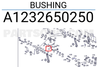 MERCEDES A1232650250 BUSHING