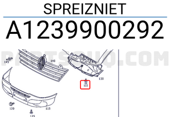 MERCEDES A1239900292 SPREIZNIET