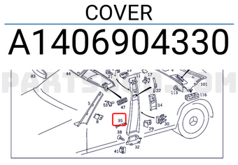 MERCEDES A1406904330 COVER