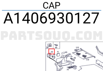 MERCEDES A1406930127 CAP