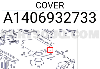 MERCEDES A1406932733 COVER