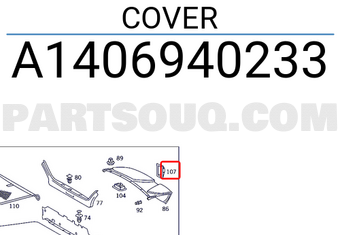 MERCEDES A1406940233 COVER