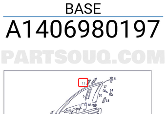 MERCEDES A1406980197 BASE