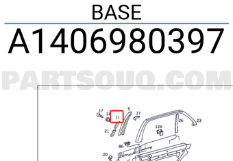 MERCEDES A1406980397 BASE
