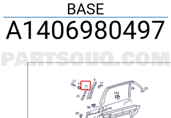MERCEDES A1406980497 BASE