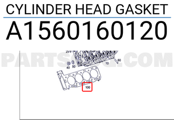 MERCEDES A1560160120 CYLINDER HEAD GASKET