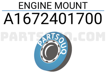 MERCEDES A1672401700 ENGINE MOUNT