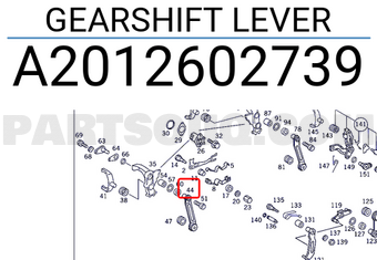 MERCEDES A2012602739 GEARSHIFT LEVER