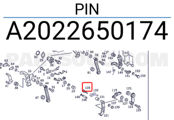 MERCEDES A2022650174 PIN