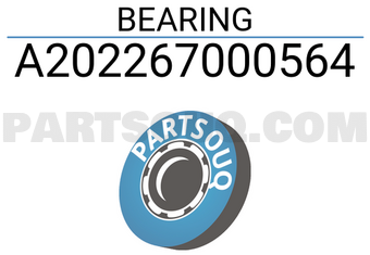 MERCEDES A202267000564 BEARING