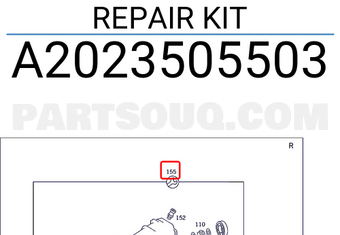 MERCEDES A2023505503 REPAIR KIT