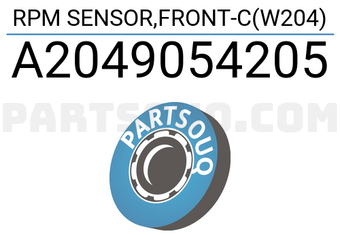 MERCEDES A2049054205 RPM SENSOR,FRONT-C(W204)