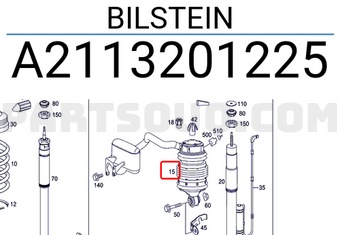 MERCEDES A2113201225 BILSTEIN