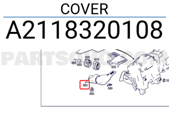 MERCEDES A2118320108 COVER