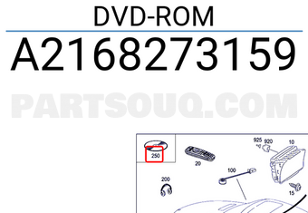 MERCEDES A2168273159 DVD-ROM