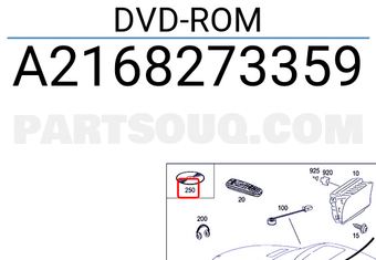 MERCEDES A2168273359 DVD-ROM