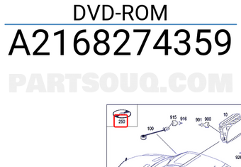 MERCEDES A2168274359 DVD-ROM