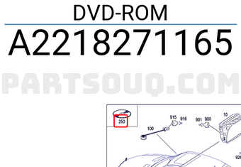 MERCEDES A2218271165 DVD-ROM