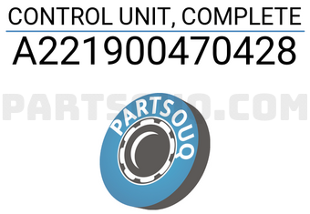 MERCEDES A221900470428 CONTROL UNIT, COMPLETE