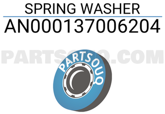 MERCEDES AN000137006204 SPRING WASHER