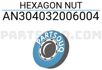 MERCEDES AN304032006004 HEXAGON NUT